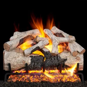 Burnt Aspen Vented Gas Log Set