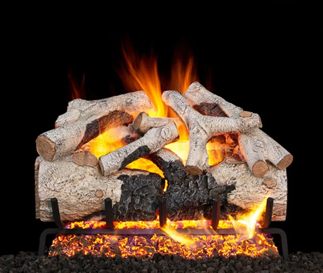 Burnt Aspen Vented Gas Log Set