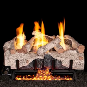 Charred Alpine Birch Vent-Free Gas Log Set