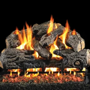 Outdoor Charred Northern Vented Gas Log Set