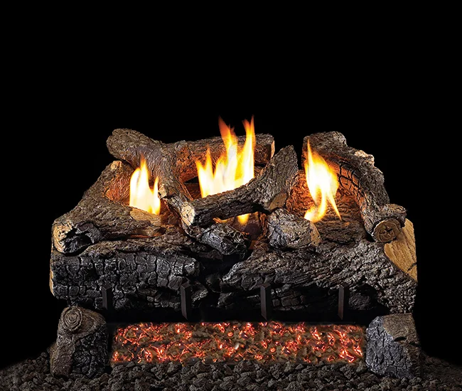 Evening Fyre Charred Vent-Free Gas Log Set