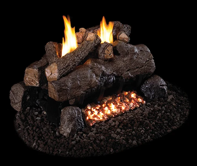 Evening Fyre See-Thru Vent-Free Gas Log Set