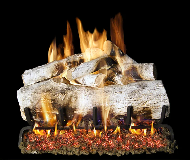 Mountain Birch Vented Gas Log Set