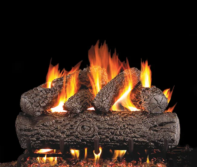 Post Oak Vented Gas Log Set