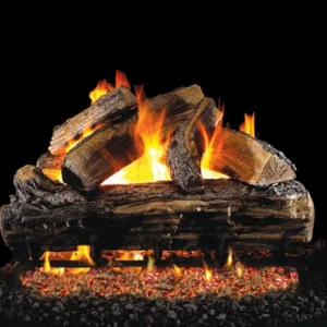 Split Oak Vented Gas Log Set