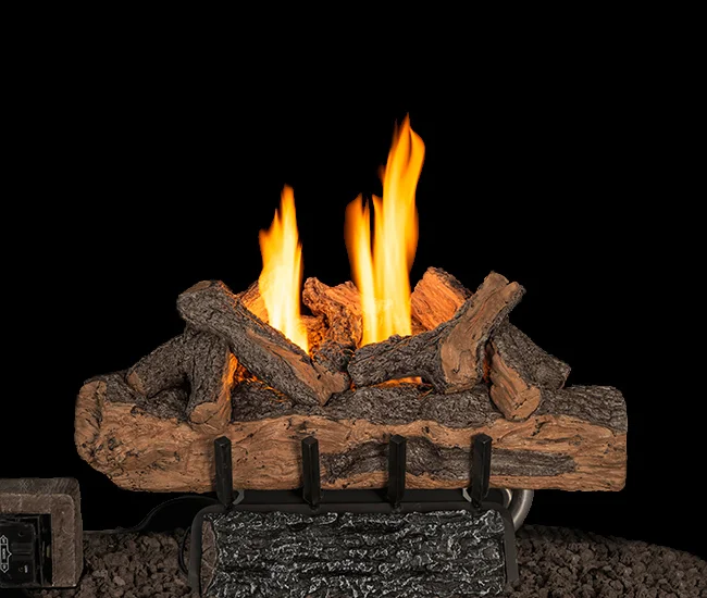 Split Valley Oak Vent-Free Gas Log Set