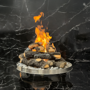 Charred Log Set