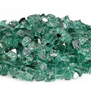Evergreen Reflective Fire Glass