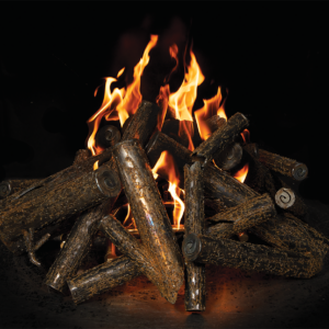 Steel Log Set