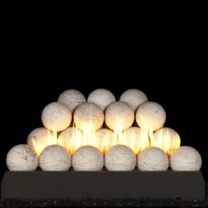 Carrera Marble Vented Fyre Spheres Set