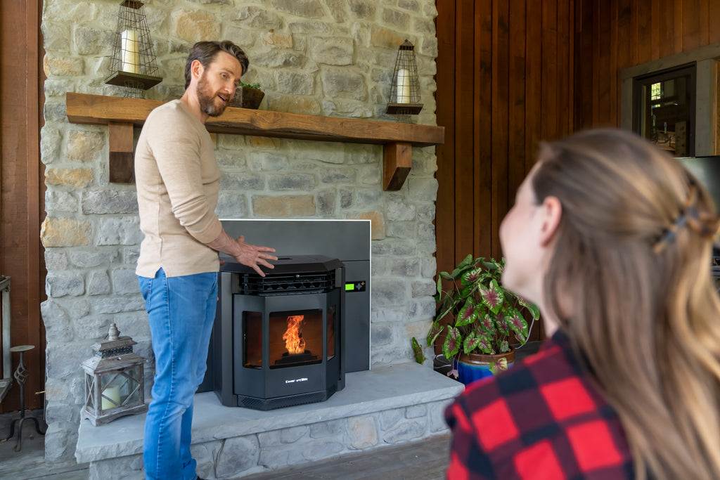 HP22I Pellet Stove Fireplace Insert - Image 5