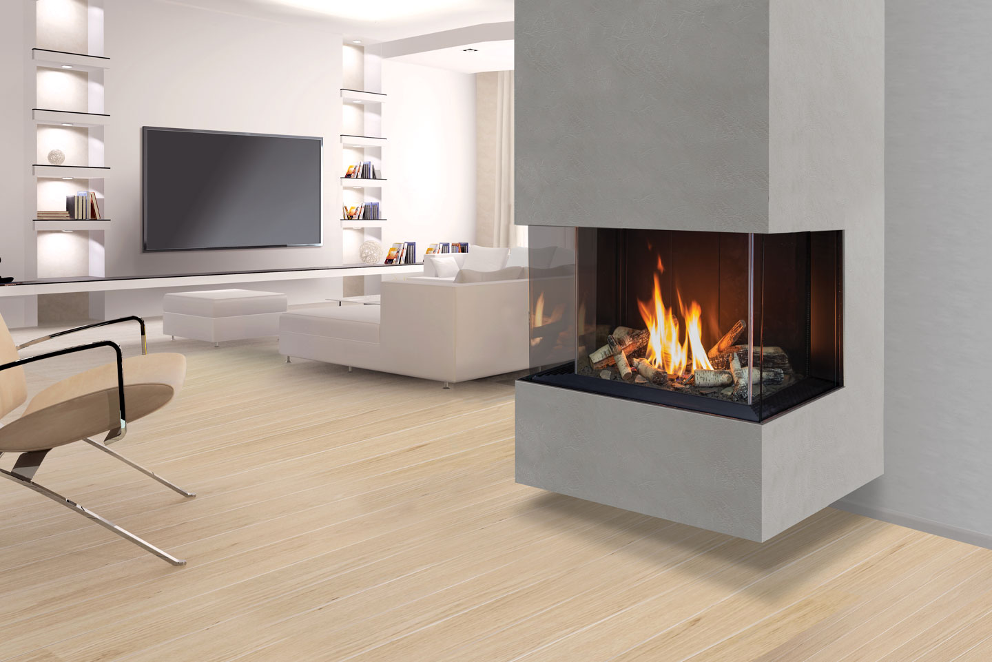 U30 Bay Fireplace - Image 2