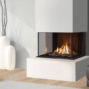 U30 Screened Bay Fireplace