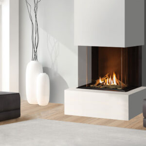 U30 Tall Bay Fireplace