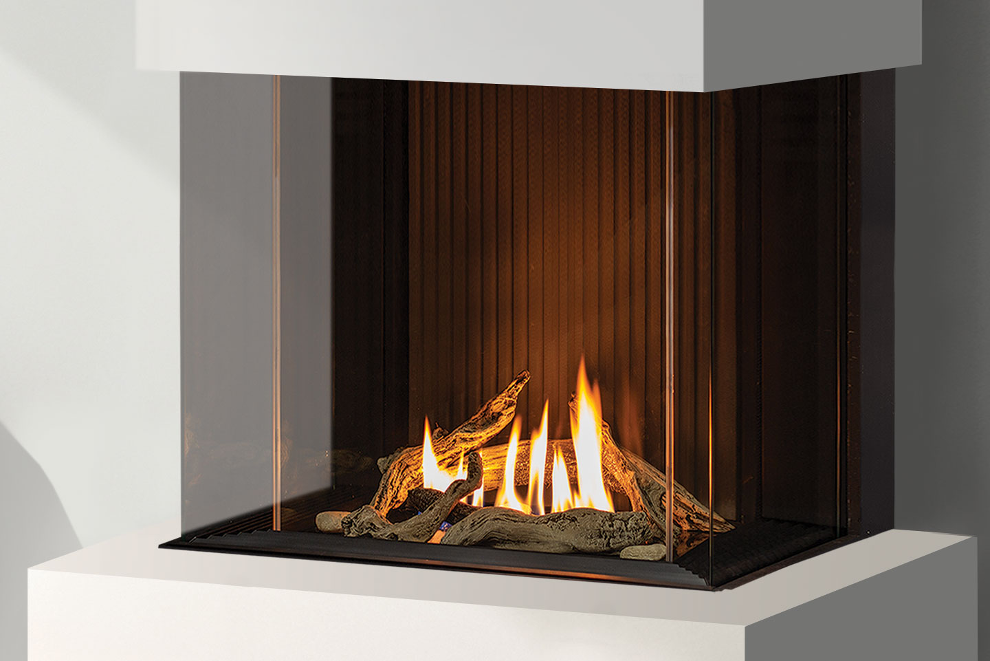 U30 Tall Bay Fireplace - Image 2