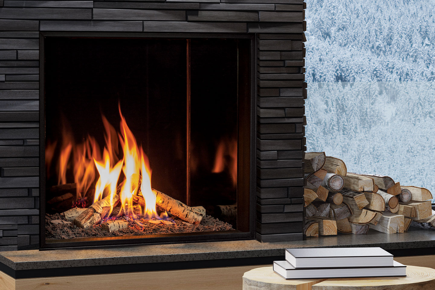 U33 Traditional Fireplace - Image 2