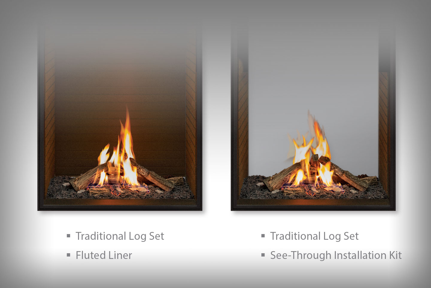 U33 Tall Traditional Fireplace - Image 5