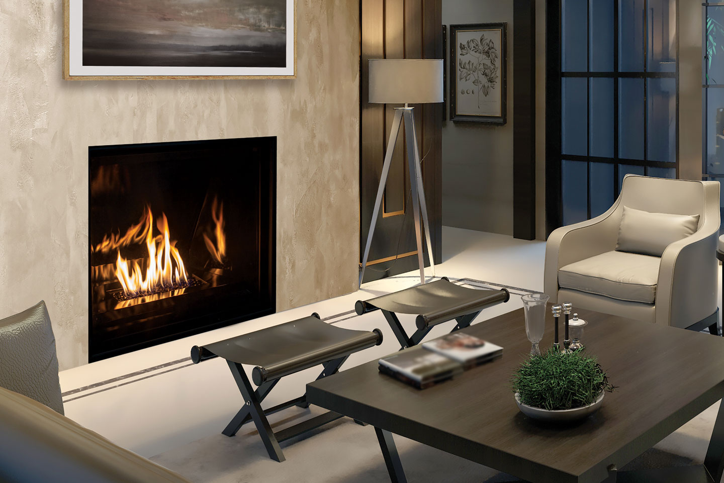 U37 Traditional Fireplace - Image 3