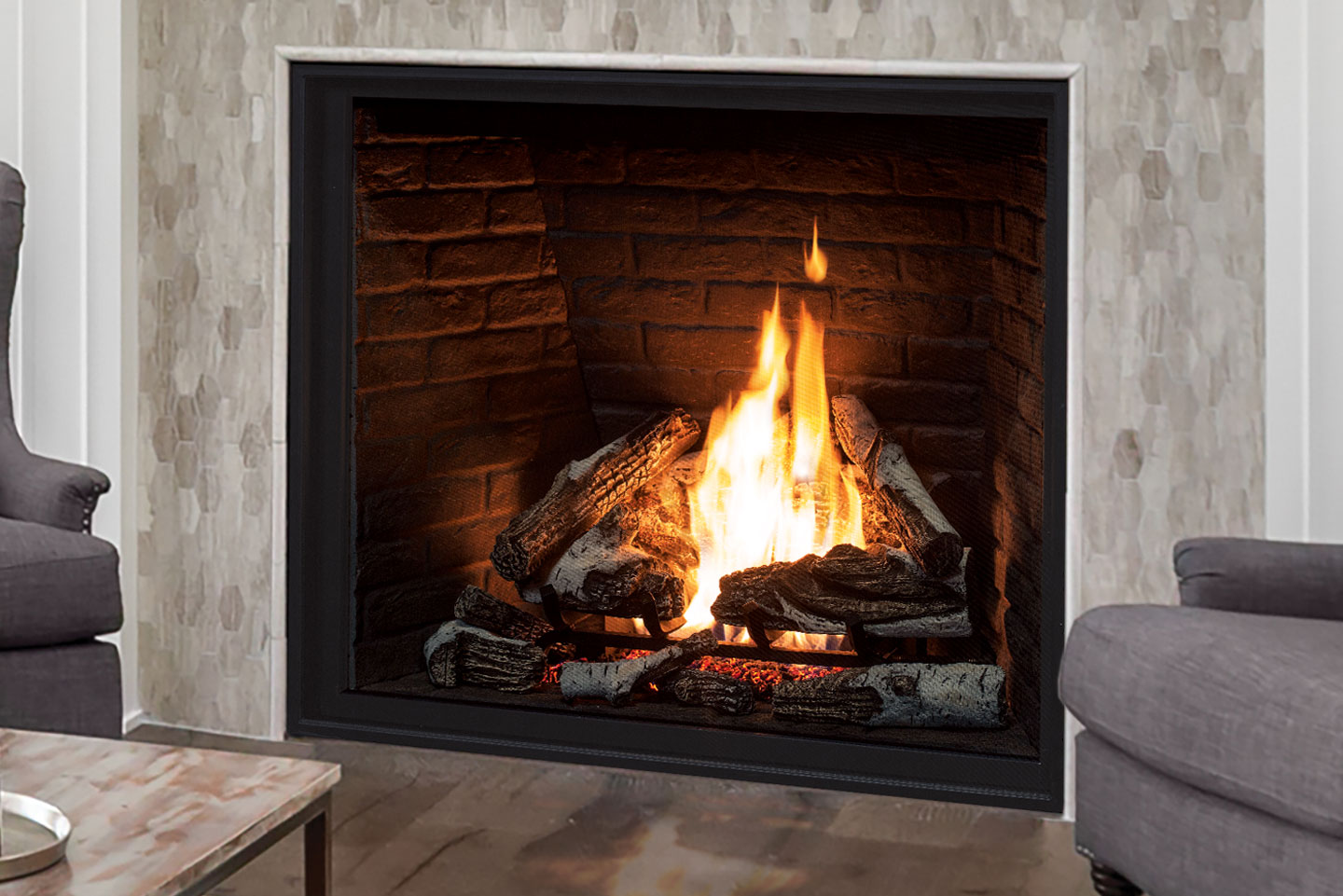 U44 Traditional Fireplace - Image 8