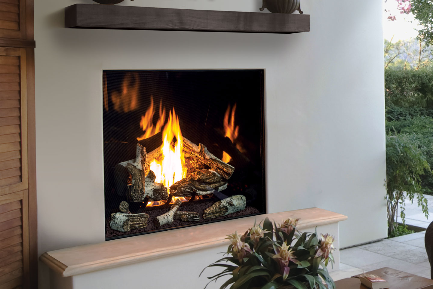 U44 Outdoor Traditional Fireplace - Image 3