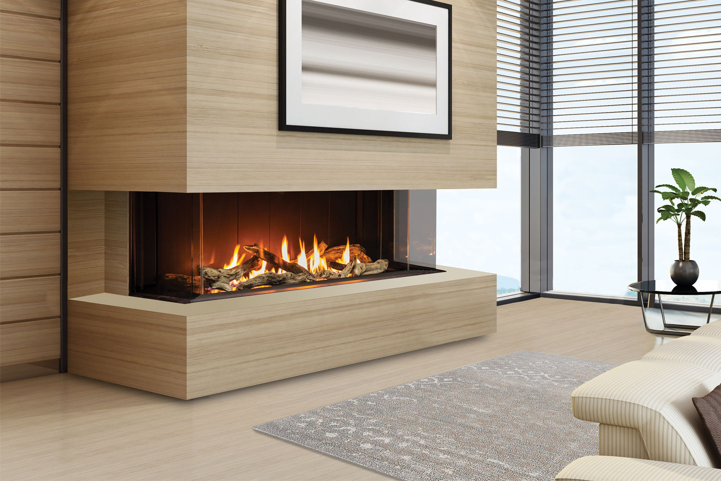 U50 Bay Fireplace - Image 3