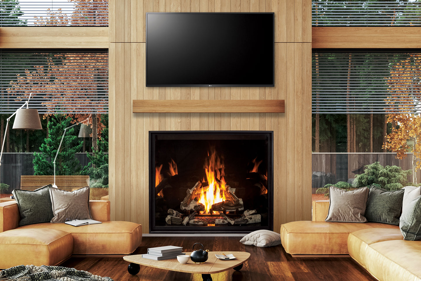 U55 Traditional Fireplace - Image 2