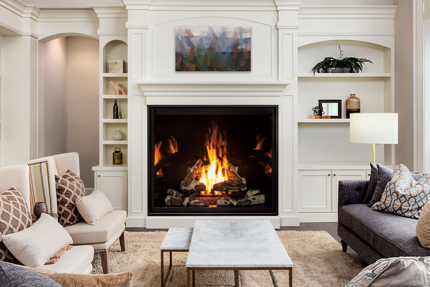 U55 Traditional Fireplace - Image 7
