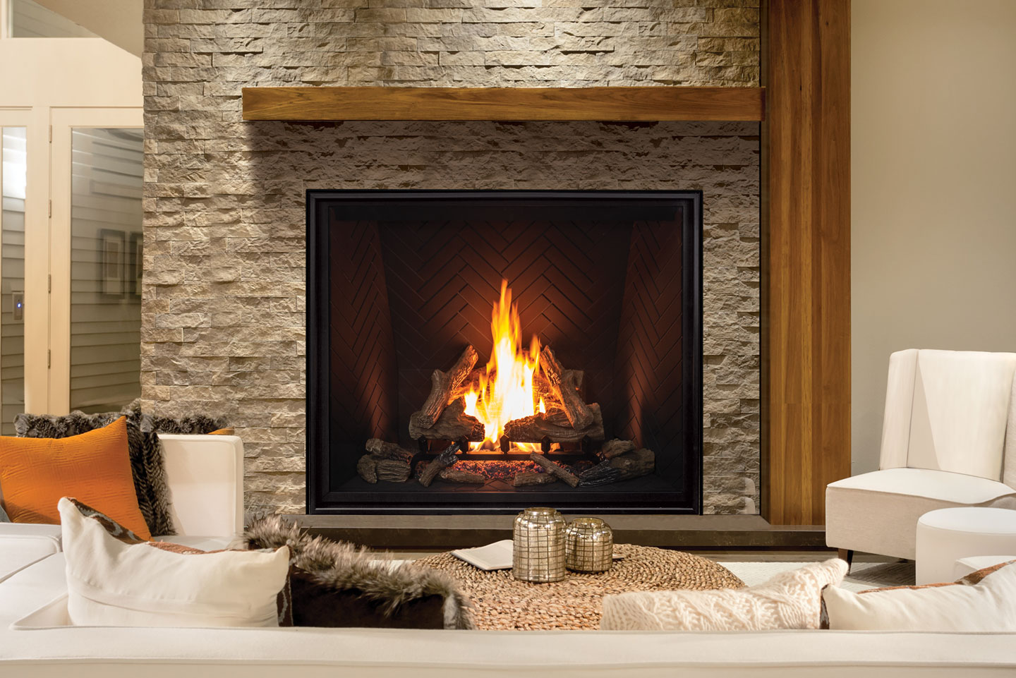 U55 Traditional Fireplace - Image 9
