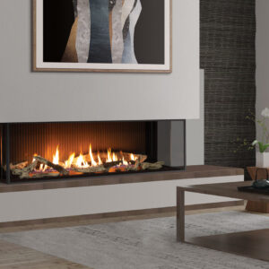 U70 Screened Bay Fireplace